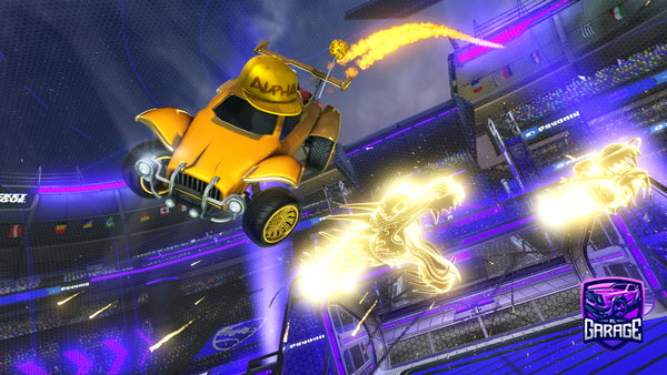 A Rocket League car design from GKChetti