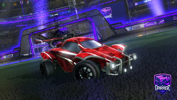A Rocket League car design from gibborl