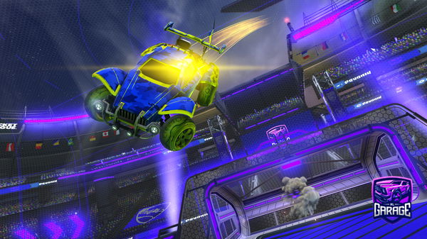 A Rocket League car design from pumpkyn-spyce