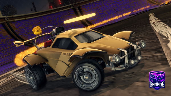 A Rocket League car design from TwitchJoselu315
