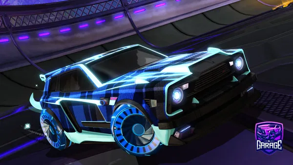 A Rocket League car design from -V3N0M-