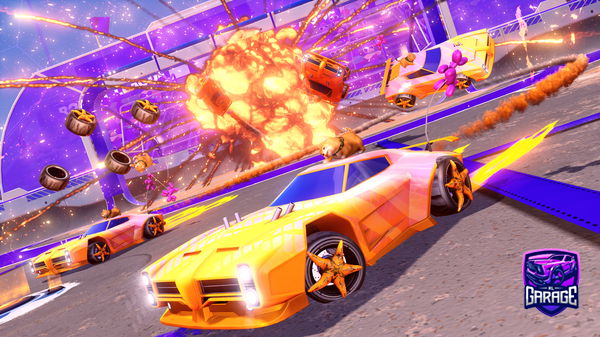 A Rocket League car design from AMROFRE