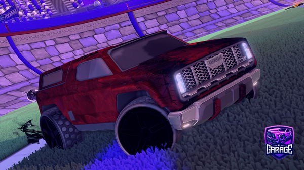 A Rocket League car design from nuclear-spar3