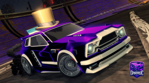 A Rocket League car design from PRPLTelliks