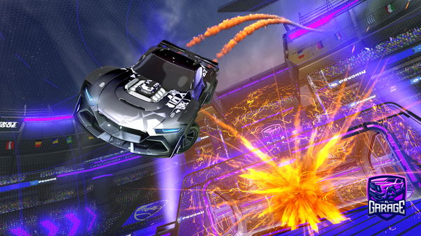 A Rocket League car design from CheeseManFunny7