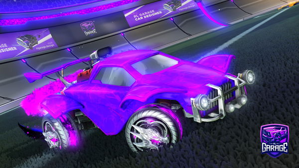 A Rocket League car design from Dragon98x