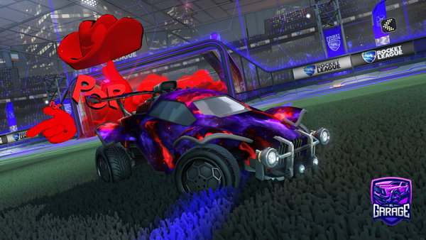A Rocket League car design from Adog1259