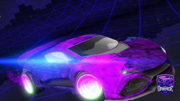 A Rocket League car design from MasterofUchihas