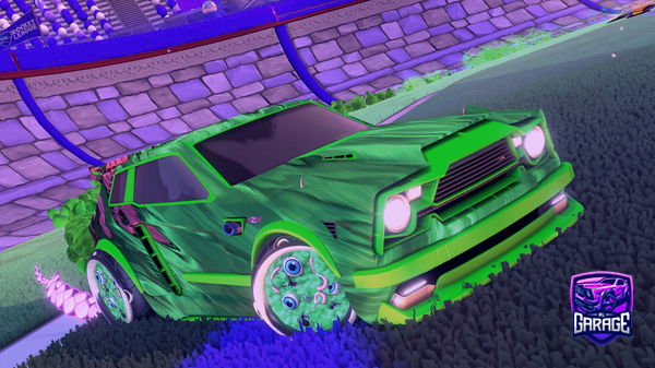 A Rocket League car design from Men69420