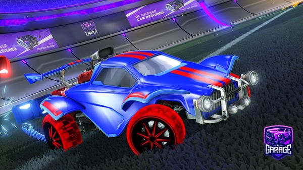 A Rocket League car design from admypsn_sultan_the_tiger