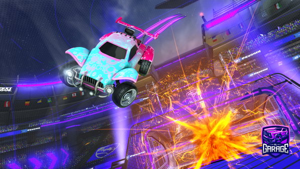 A Rocket League car design from SDJA-418