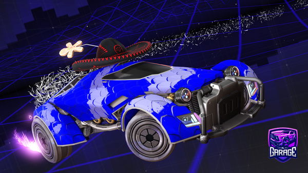 A Rocket League car design from MTGX