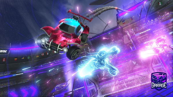 A Rocket League car design from Azran17