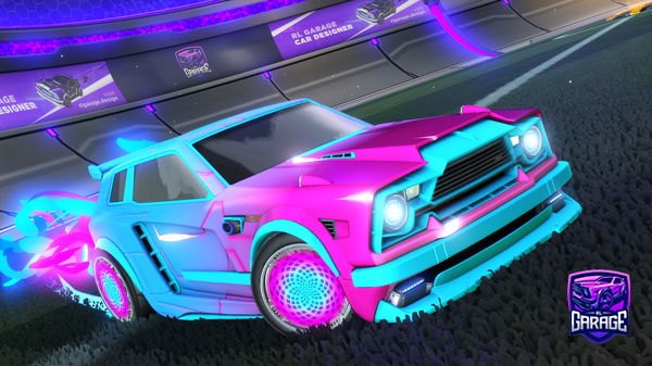 A Rocket League car design from Ghost_Bohne275