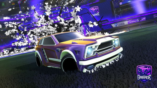 A Rocket League car design from treeman20