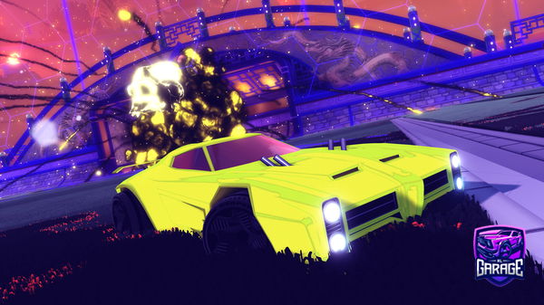 A Rocket League car design from XN-METOOO