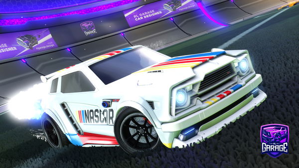 A Rocket League car design from Pippo_0309