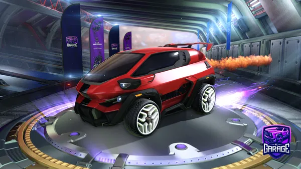 A Rocket League car design from ika_likes_memes