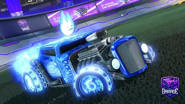 A Rocket League car design from irosario78