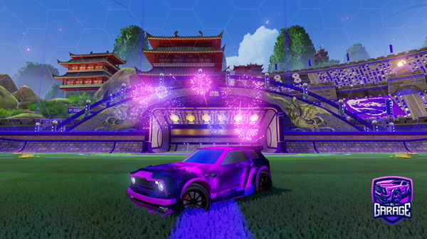 A Rocket League car design from Jacwzi