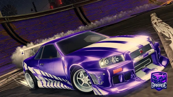 A Rocket League car design from RoberNashe
