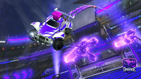 A Rocket League car design from RXT_Voltic