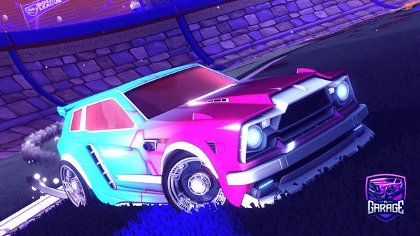 A Rocket League car design from Twix_Da_boss