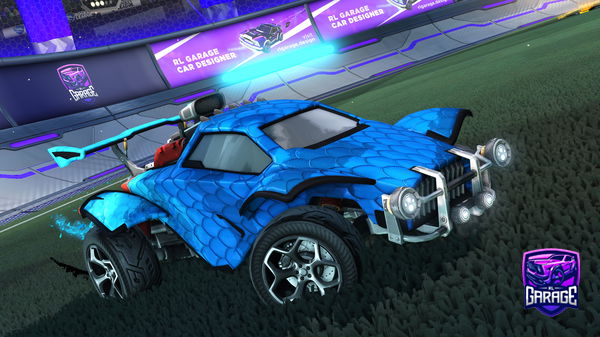 A Rocket League car design from ASH_FLAMES