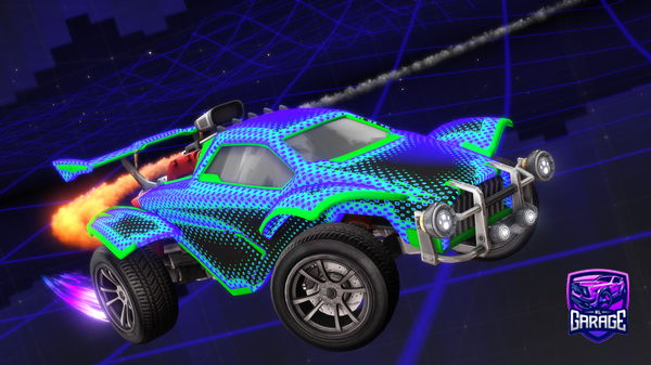 A Rocket League car design from DoupDoupDoup