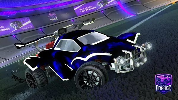A Rocket League car design from thelittlepunks