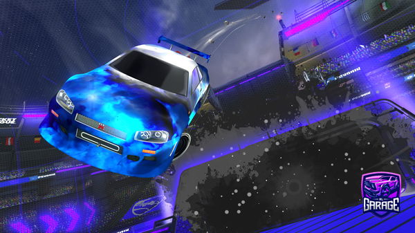 A Rocket League car design from Raid_eo1