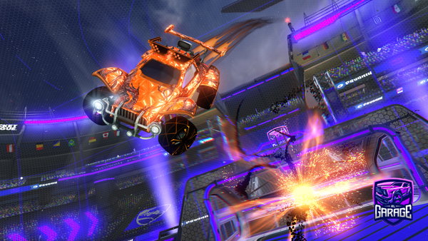A Rocket League car design from BotCow27