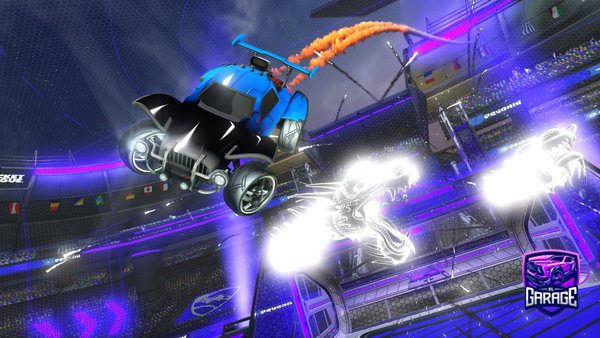 A Rocket League car design from raphaspfc
