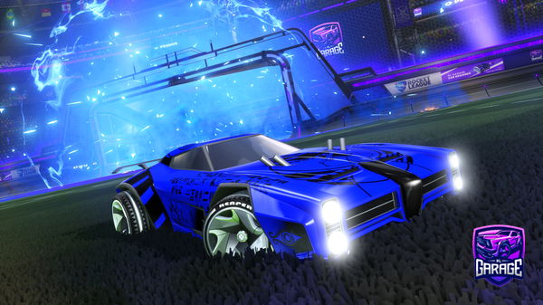 A Rocket League car design from thunderboy2708