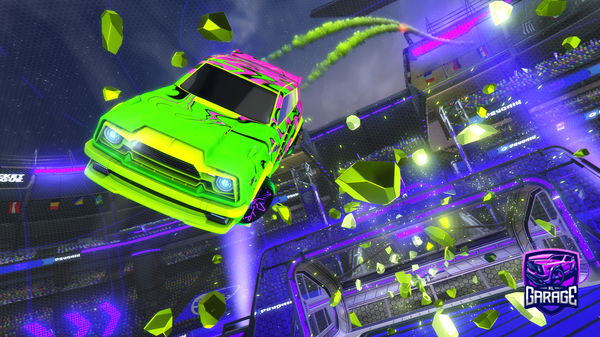 A Rocket League car design from Corrupted3D