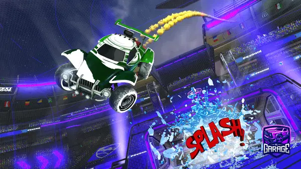 A Rocket League car design from QSafty