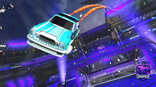 A Rocket League car design from Oz5941