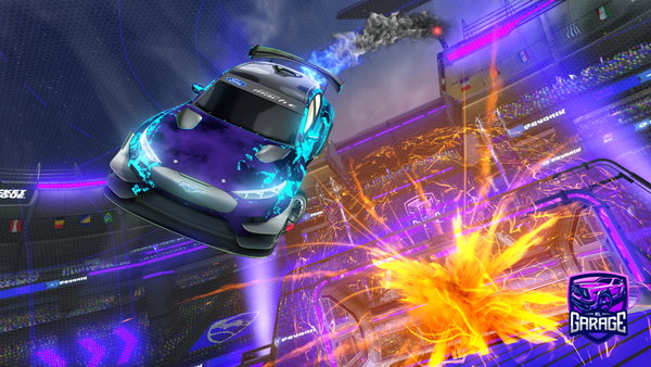 A Rocket League car design from messias745