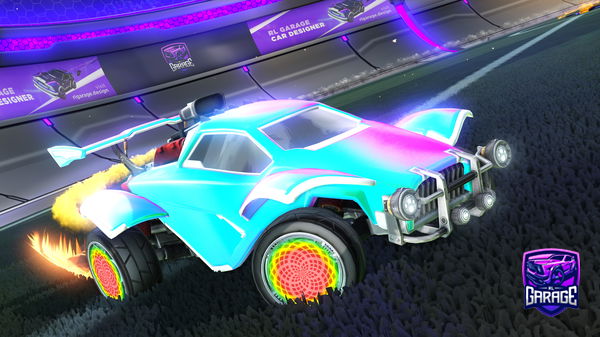 A Rocket League car design from lil_ladik