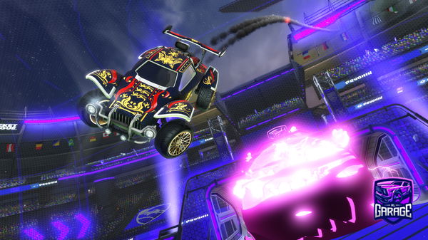 A Rocket League car design from TOTYBarryScott