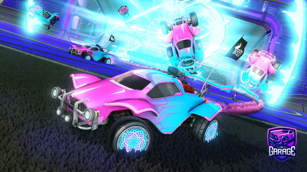 A Rocket League car design from Zoomerwoomer