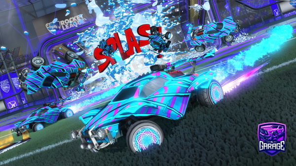 A Rocket League car design from Isakiscoolbtw