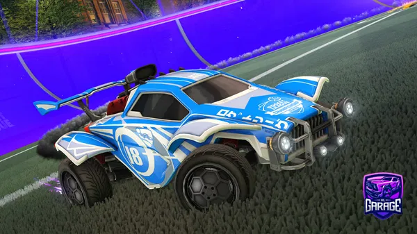 A Rocket League car design from Squrtin