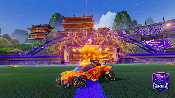 A Rocket League car design from JDGG77