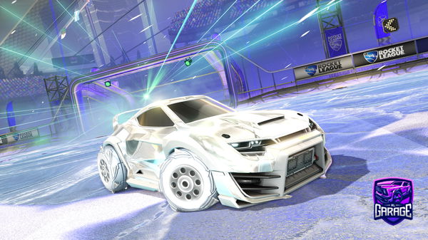 A Rocket League car design from howdyemma