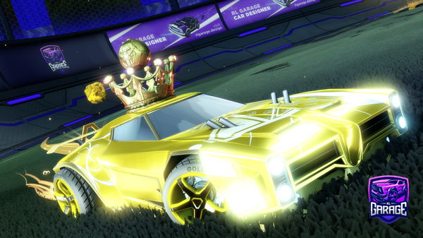 A Rocket League car design from MrSomeone