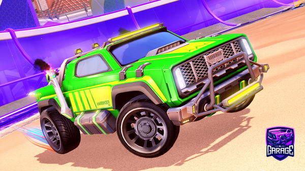 A Rocket League car design from VincillaPepsi