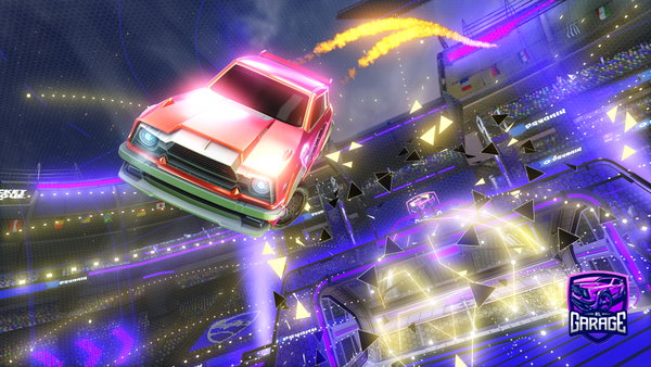 A Rocket League car design from Kiwi18