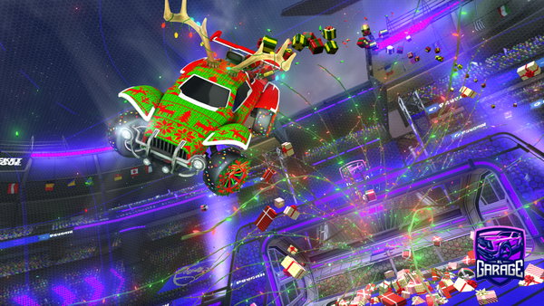 A Rocket League car design from GOATSLAYER72310