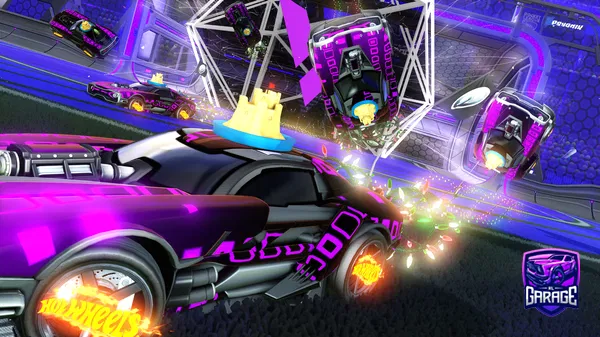 A Rocket League car design from Hug904hd